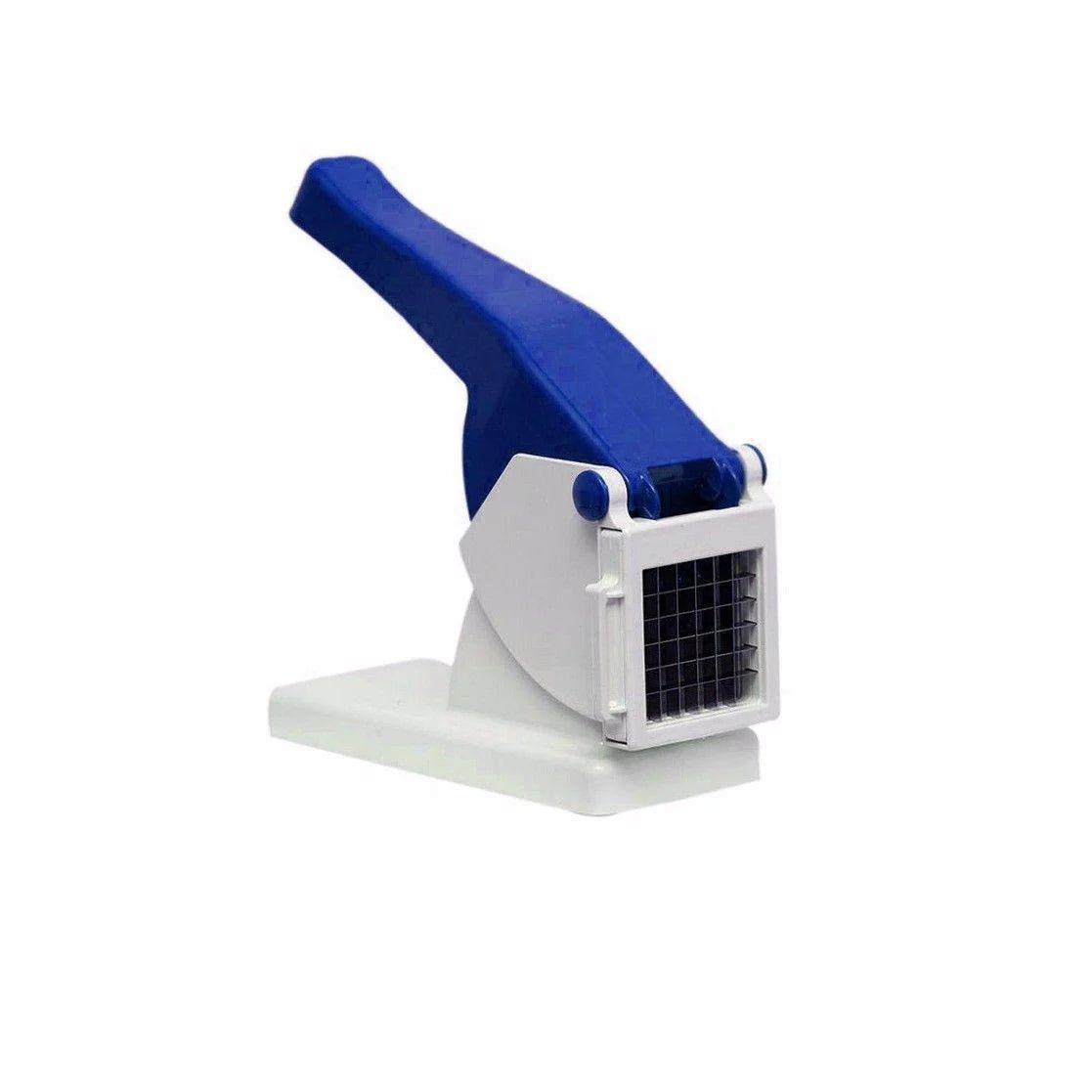 Plastic Potato Vegetable Chipper Cutter White 23 x 16 cm (0671)