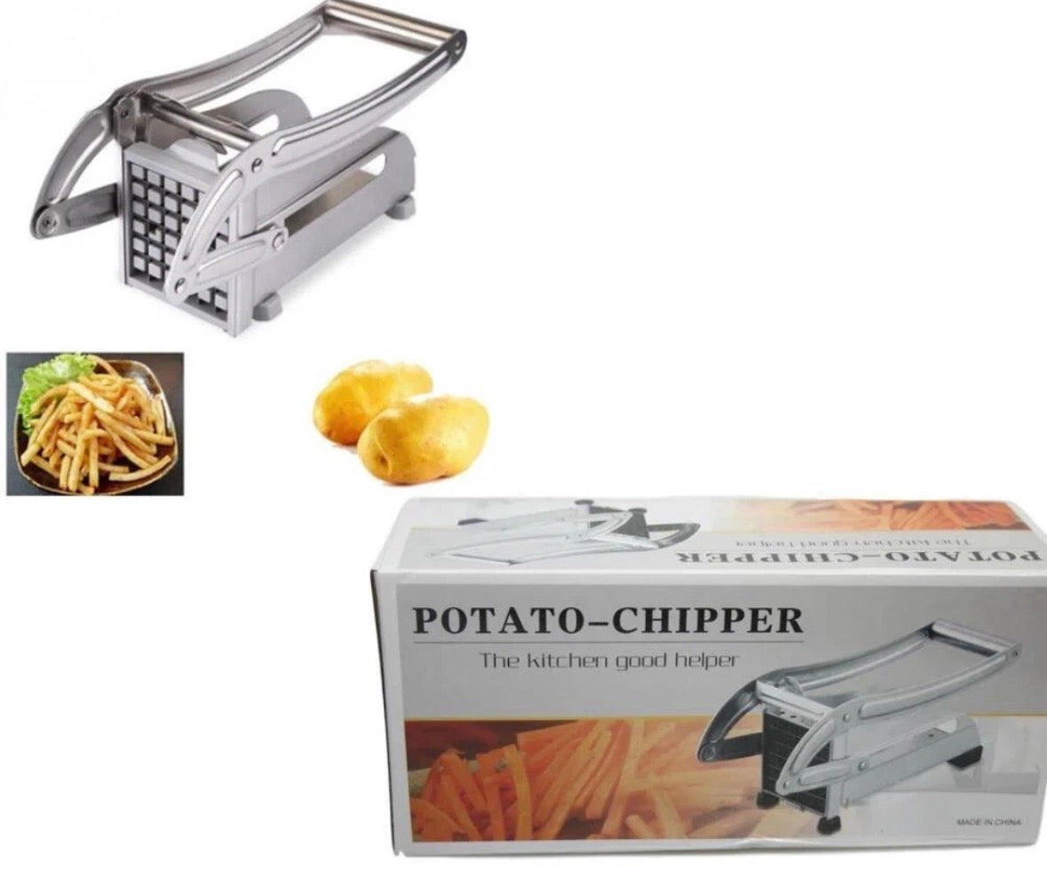 Steel Potato Fries Chipper Slicer 20 x 10 cm (5373)