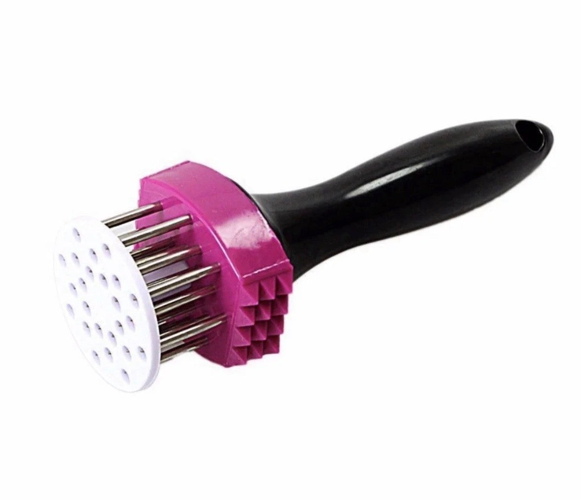 Professional Stainless Steel Kitchen Meat Needle Meat Tenderizer Cooking/Steaks (1041)
