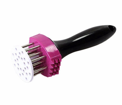 Professional Stainless Steel Kitchen Meat Needle Meat Tenderizer Cooking/Steaks (1041)