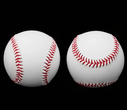 (2 Pcs) Soft Leather Sport Practice & Trainning Base Ball BaseBall Softball New (1167)