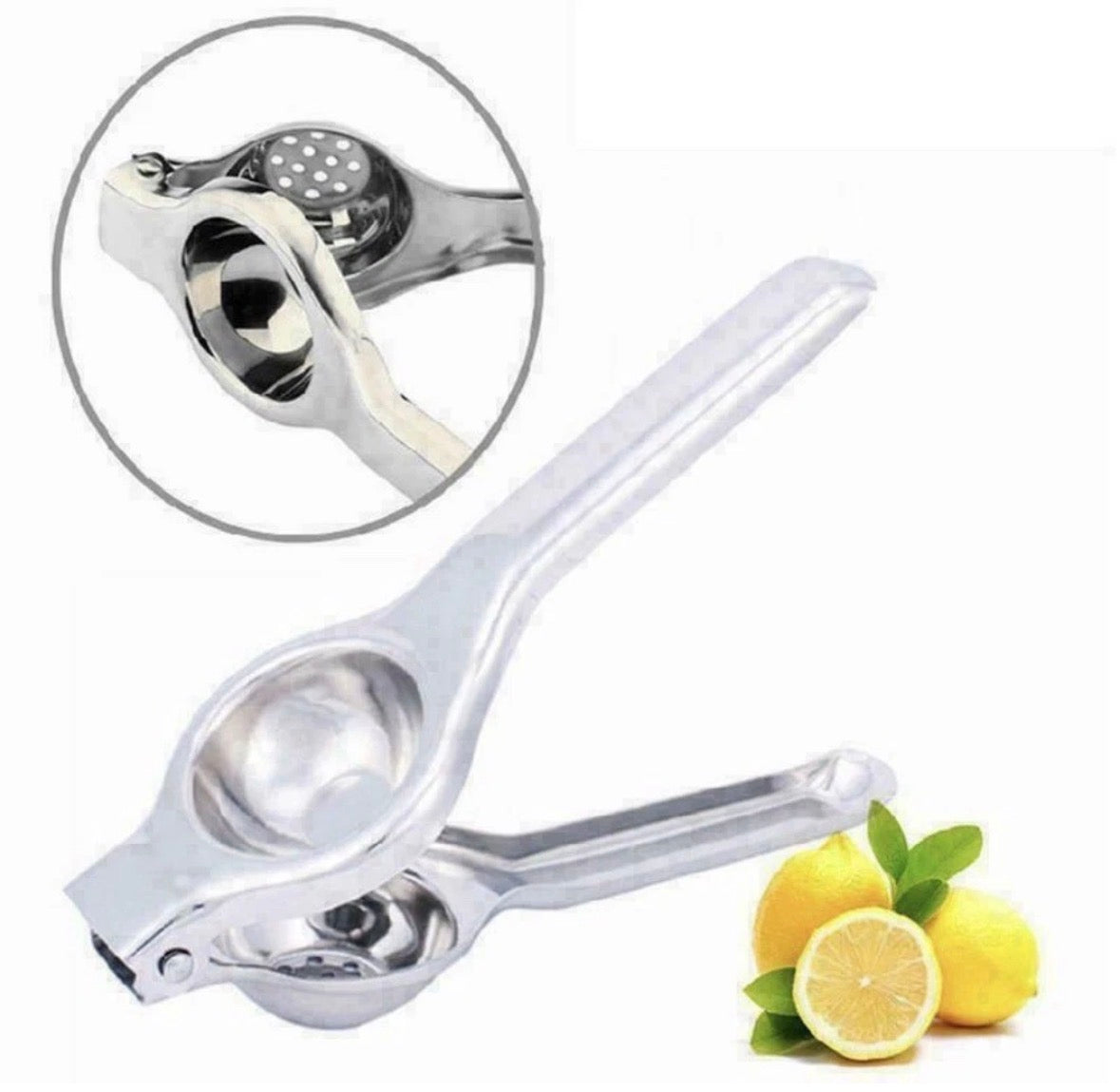 Steel Manual Hand Press Lemon Lime Juice Squeezer Citrus Fruit Extractor (6666)