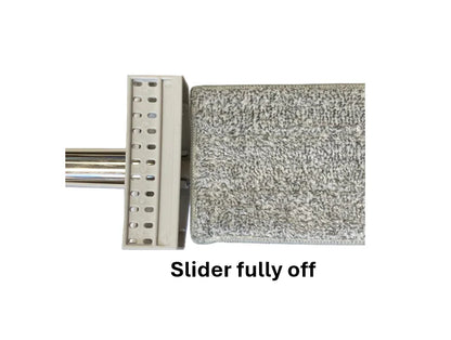 Foldable Microfibre Flat Floor Mop with Wringer Slider 130cm (7869)