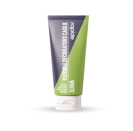 Rapide Squeezy Flexible Decorators Caulk Tube White 250g (3197)