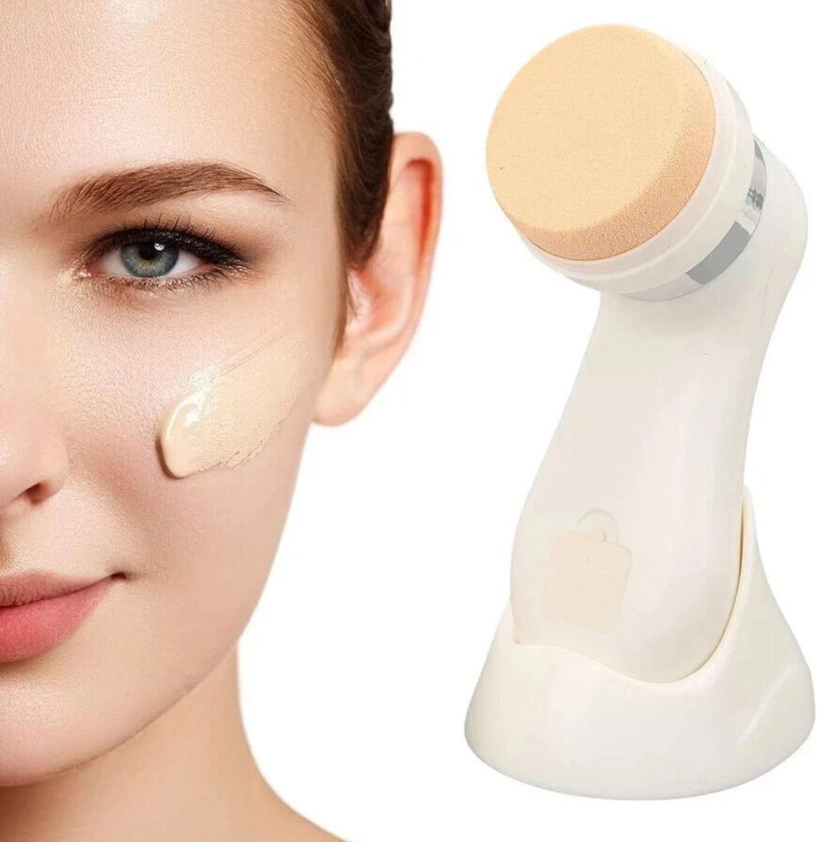 3 In 1 Face Mini Micro Powder Puff for Beauty Makeup Cleanser Tool Set (4726)