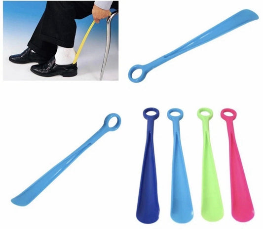 (Pack of 2) Plastic Slip On Easy Mobility Aid Long Shoe Horn 28cm  (5491A)