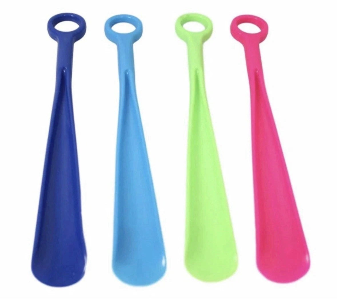 (Pack of 2) Plastic Slip On Easy Mobility Aid Long Shoe Horn 28cm  (5491A)