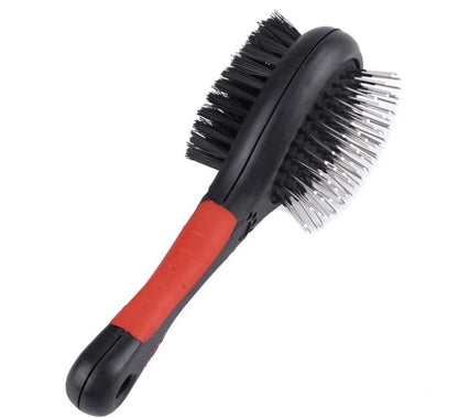 18 cm Double Sided Dog Pet Fur Grooming Brush (6732)