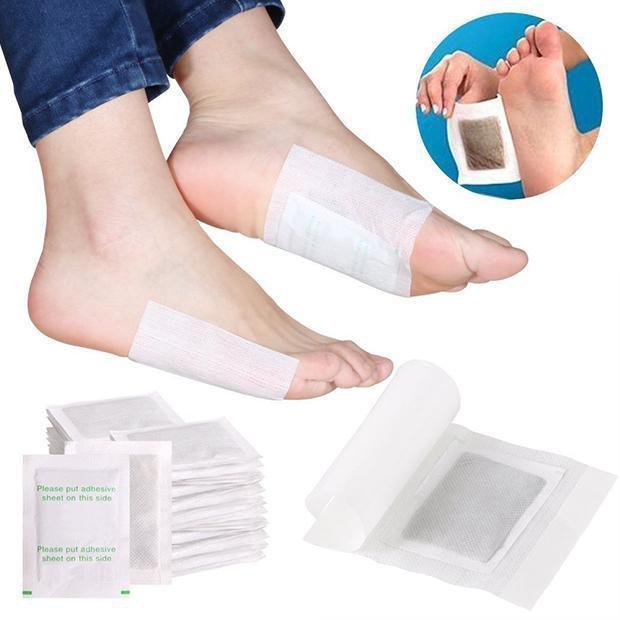 (2 Boxes)Detox Foot Pads Body Toxins Feet KINOKI Herbal Patches  Deep Cleansing Energies (4014)