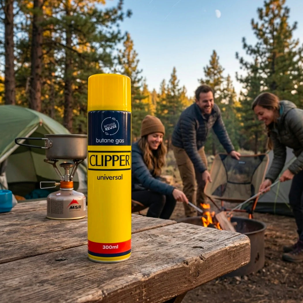 CLIPPER High Quality Universal Gas Lighter Butane Gas Fuel Fluid Refill 300ML (MC1017UK cl1103)