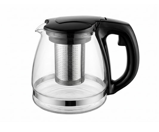 Glass Teapot with Steel Mesh Filter 1.1L (6421)