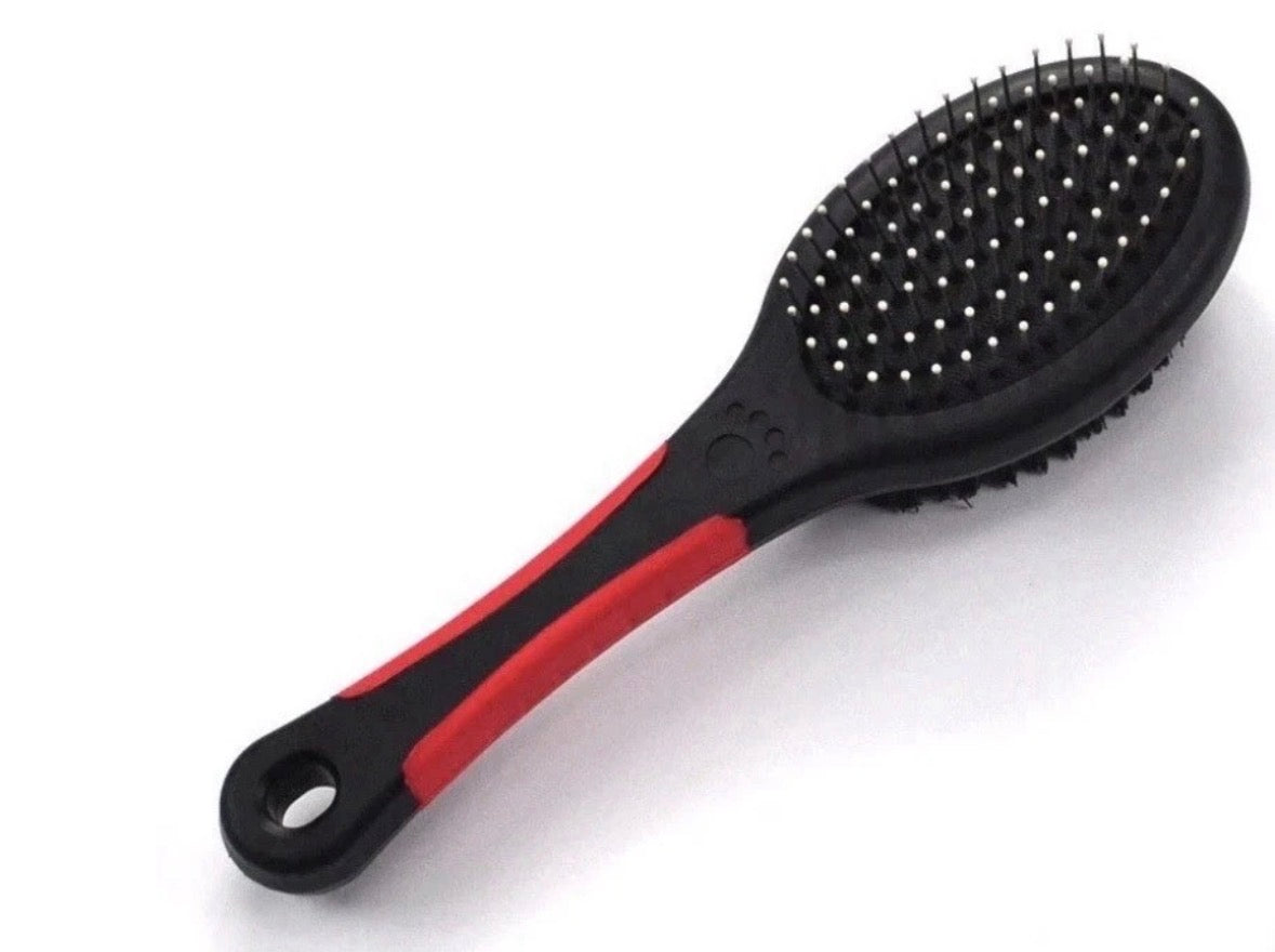 18 cm Double Sided Dog Pet Fur Grooming Brush (6732)