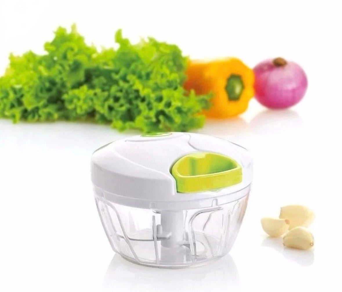 Pull String Hand Chopper Manual Food Processor To Slice Kitchen Tool (4001)