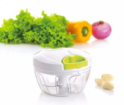 Pull String Hand Chopper Manual Food Processor To Slice Kitchen Tool (4001)