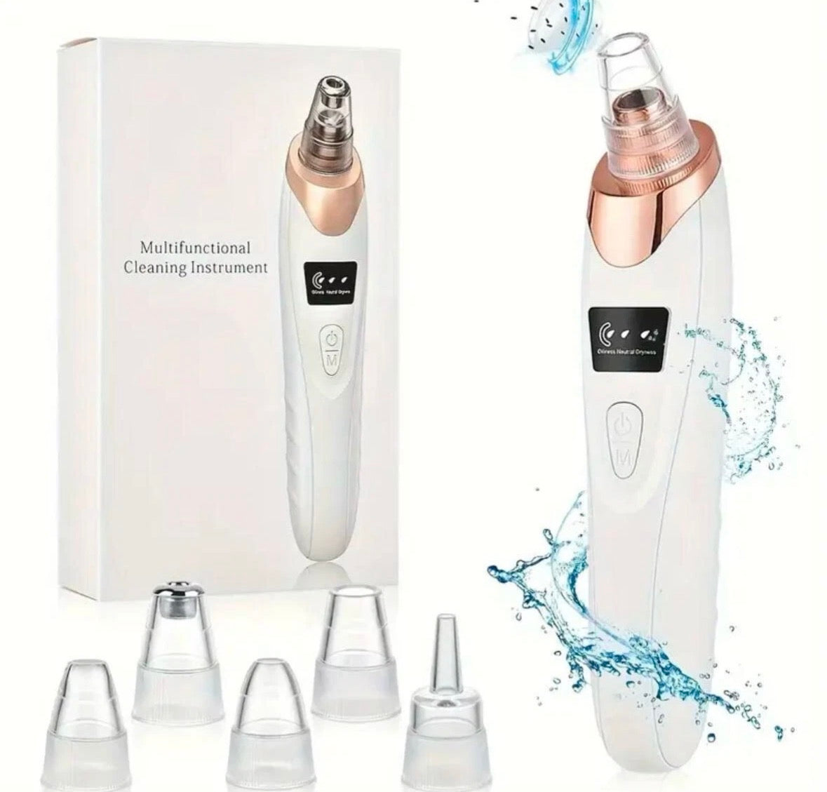Electric Blackhead Remover Pore Nose Sucker Pimple Skin Acne Face Vacuum cleaner