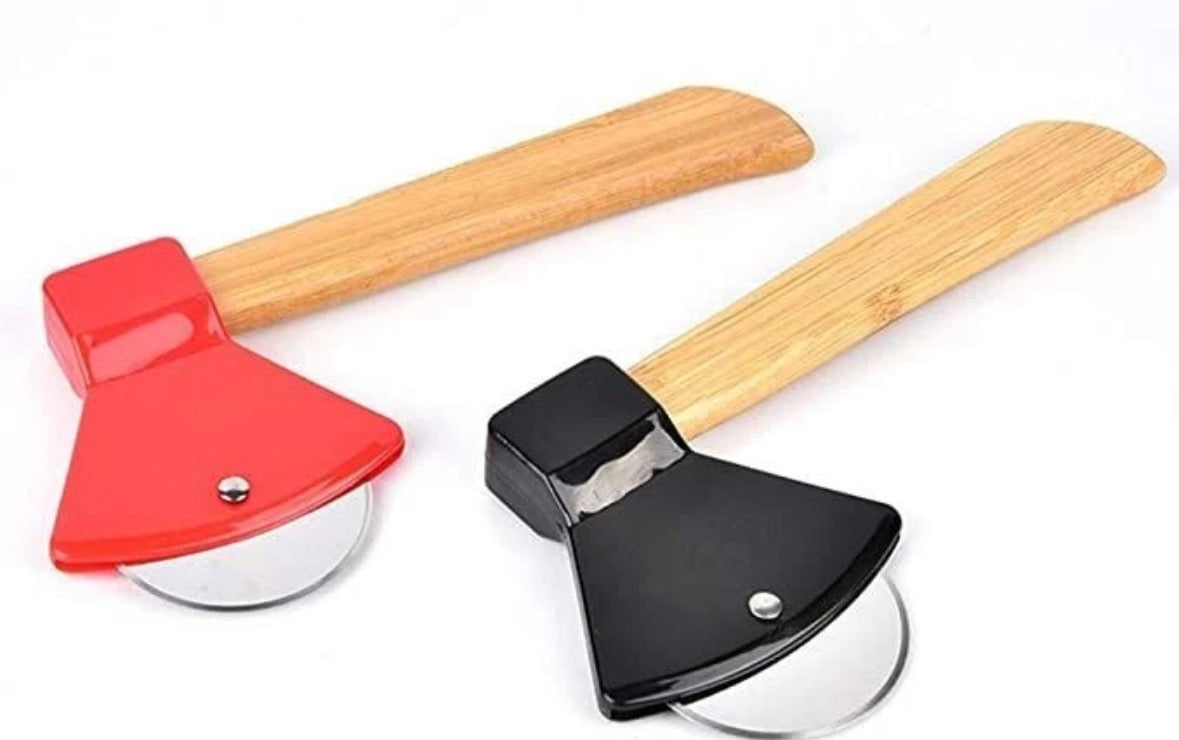 Pizza Cutter Axe Chopper Slicer Novelty Utensil Gadget Gift Tools UK 20cm x 10cm (82941)