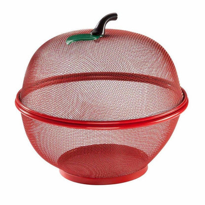 Kitchen Apple Fruit & Vegetable Bowl Basket 28.5 cm Assorted Colours (1500A)