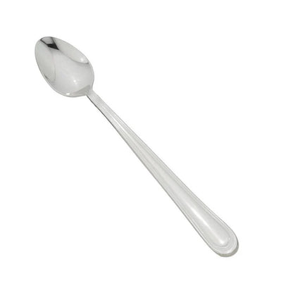 (Pack of 12) Metal Long Ice Cream Dessert Latte Spoon 18.5 x 2.8 cm (7196)