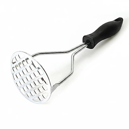 Professional Stainless Steel Potato Masher with Ergonomic Plastic Handle, (3644)
